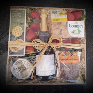 Champagne and Fruit Gift Box