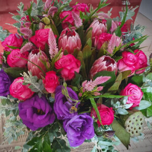 Protea Romance in Pink